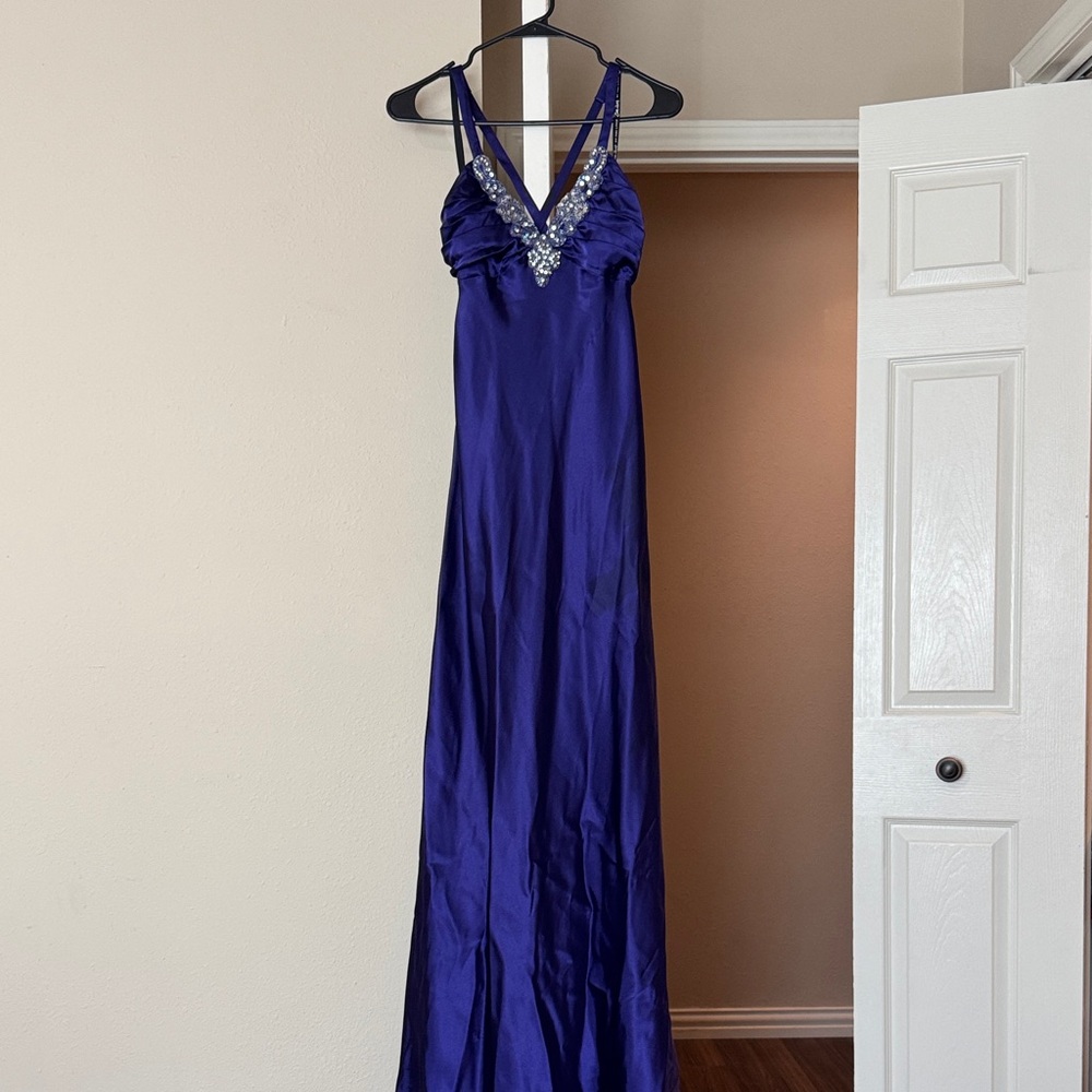 Zum Zum by Niki Livas Royal purple Gown